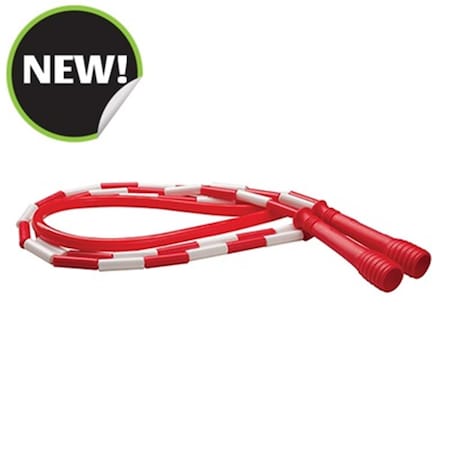 Champion Sports 7 ft. Deluxe XU Beaded Jump Rope, Red SJ7